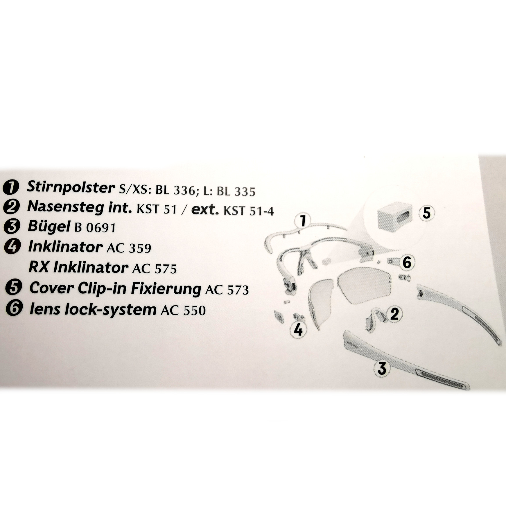 Ersatzteile trace pro e001