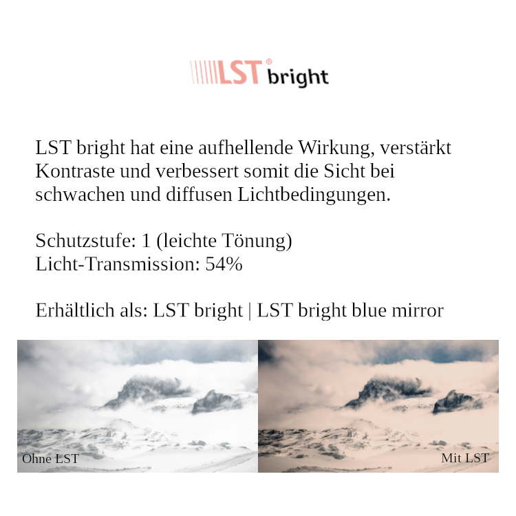 trace/trace pro Wechselgläser LST bright L