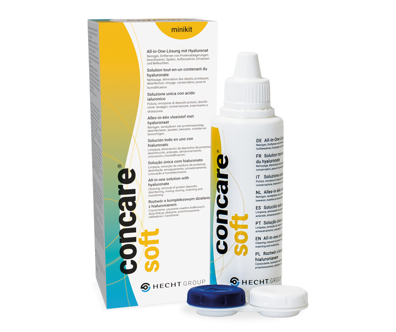 concare soft Kombilösung mit Natriumhyaluronat