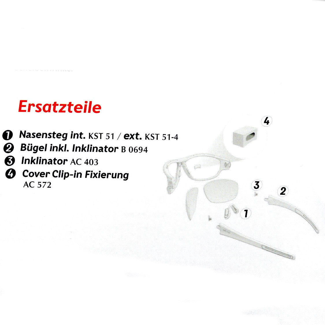 Ersatzteile zcale e026